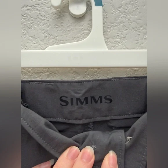 Simms Mens Guide Fishing Pants Slate Short New With Tags Gorpcore Outdoor - Picture 6 of 10